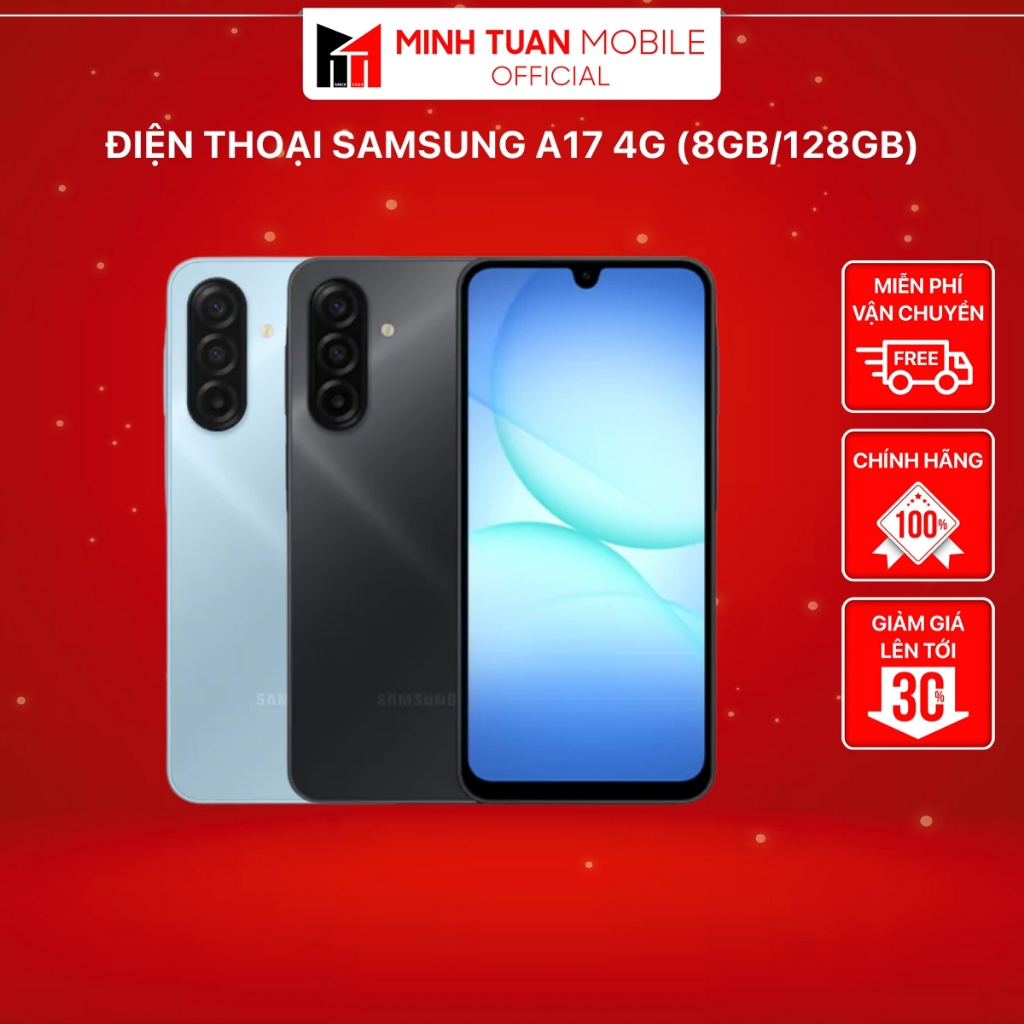 Điện Thoại Samsung A17 LTE (8GB/128GB) - Hàng Chính Hãng