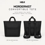 Túi Tote Balo HIER Modernist Convertible Đựng Laptop 14 Inch, Chuyển Đổi 2 Cách Mang — ảnh 4