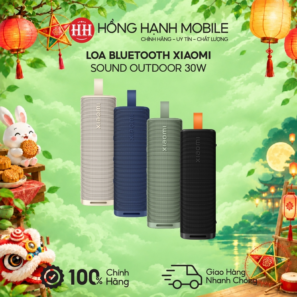 Loa Bluetooth Xiaomi Sound Outdoor 30W - Hàng Chính Hãng