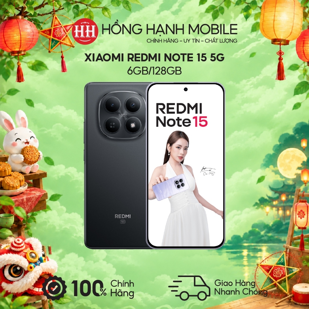 Điện Thoại Xiaomi Redmi Note 15 5G 6GB/128GB - Hàng Chính Hãng | BigBuy360 - bigbuy360.vn