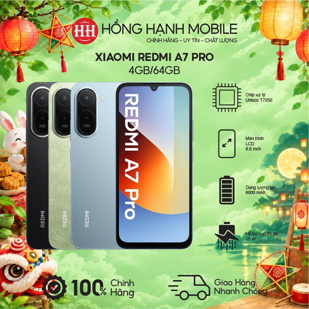 Điện Thoại Xiaomi Redmi A7 Pro 4GB/64GB - Hàng Chính Hãng