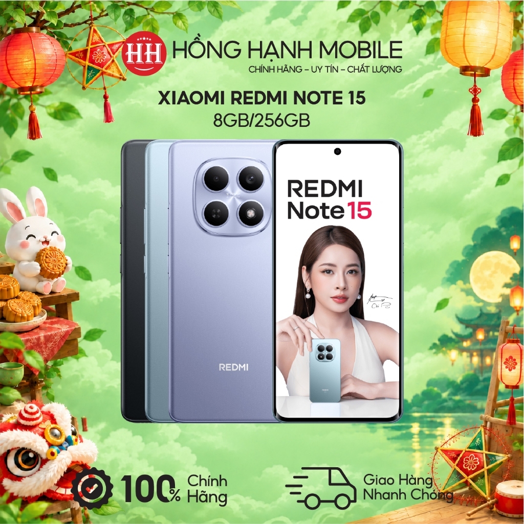 Điện Thoại Xiaomi Redmi Note 15 8GB/256GB - Hàng Chính Hãng | BigBuy360 - bigbuy360.vn