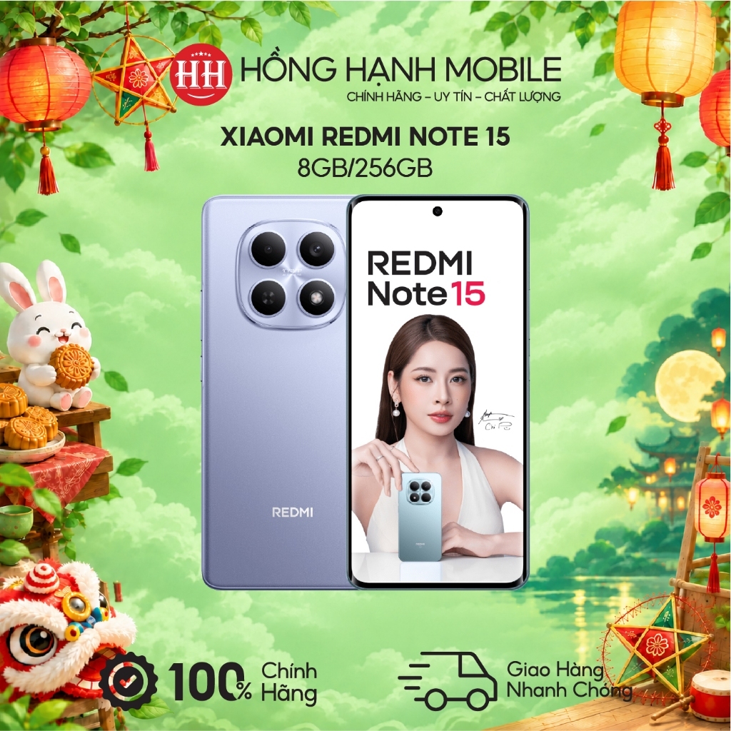 Điện Thoại Xiaomi Redmi Note 15 8GB/256GB - Hàng Chính Hãng | BigBuy360 - bigbuy360.vn