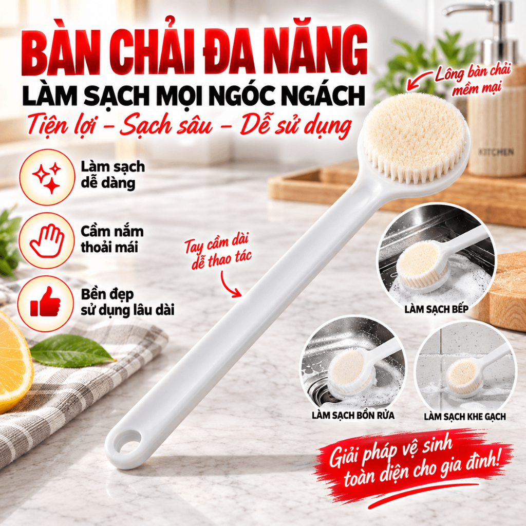 [COMBO 10] Cọ Lưng Siêu Mềm Xuất Nhật Hàng Xịn, Bàn Chải Chà Lưng Muji Nhật Bản, Cây Cọ Tắm Kì Lưng Thư Giãn Dài 35Cm