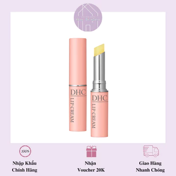 DHC Son Dưỡng Môi Không Màu Lip Cream Dưỡng Ẩm, Làm Mềm Môi, Tạo Độ Bóng Tự Nhiên 1.5g