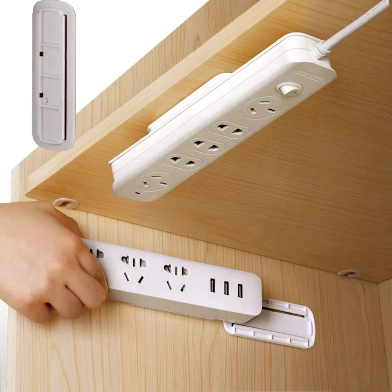 miralife 5 cái Miếng Dán Treo Tường Miếng Dán Không Đục Lỗ Cắm Fixer Nhà Tự Dính Ổ Cắm Cố Định Dây Cáp Tổ Chức Liền Mạc