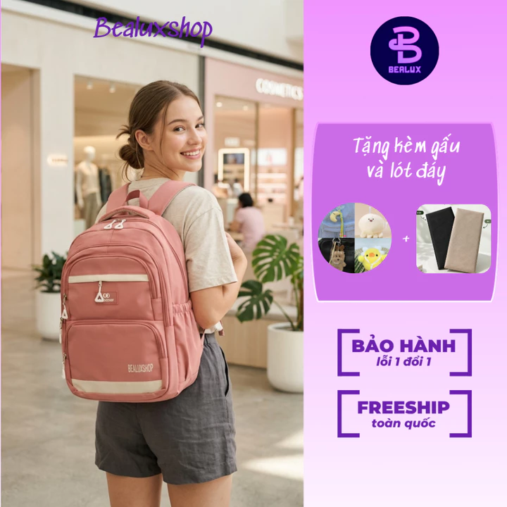 Unisex Backpack – Fits Laptop, Water-Resistant, for School – 4