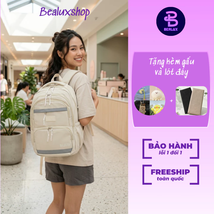Unisex Backpack – Fits Laptop, Water-Resistant, for School – 5