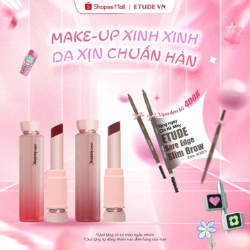 Son Tint Lì Lâu Trôi ETUDE Color Lasting Glow Stick 6 Màu, 3.2G