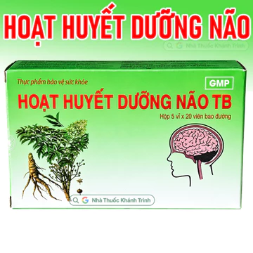 (100 viên) Hoạt huyết dưỡng não - cải thiện đau đầu, chóng mặt, mất ngủ do thiếu máu não