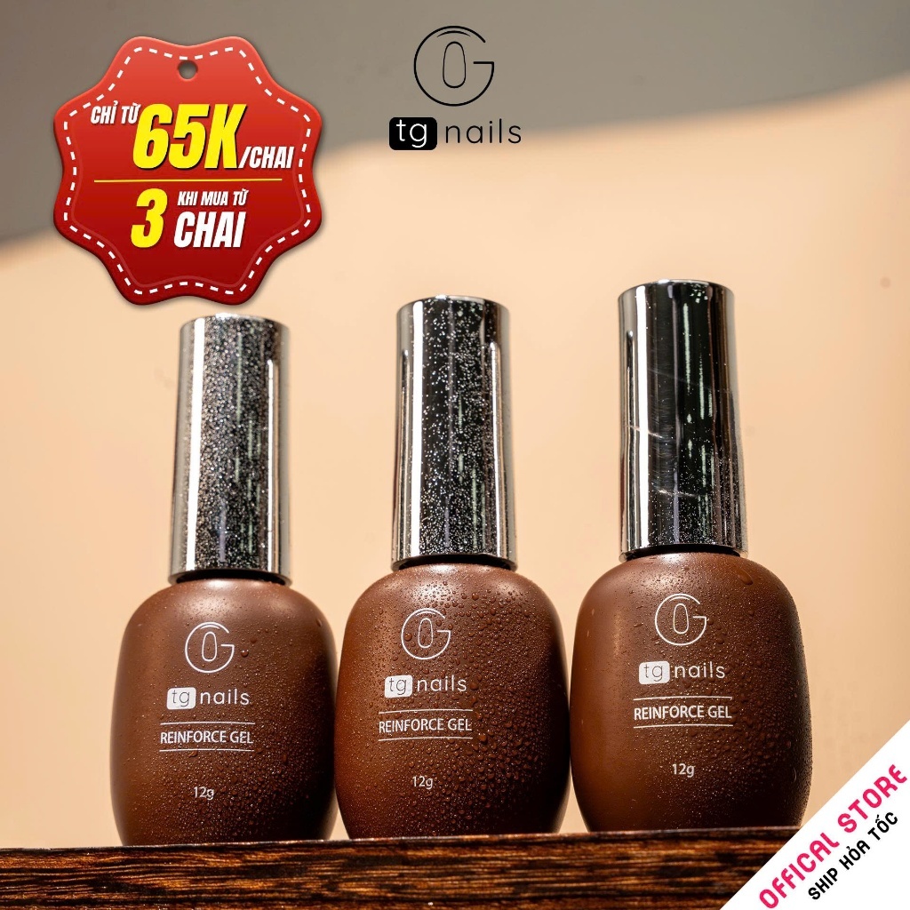 Base, top coat, cứng móng thương hiệu TG cao cấp