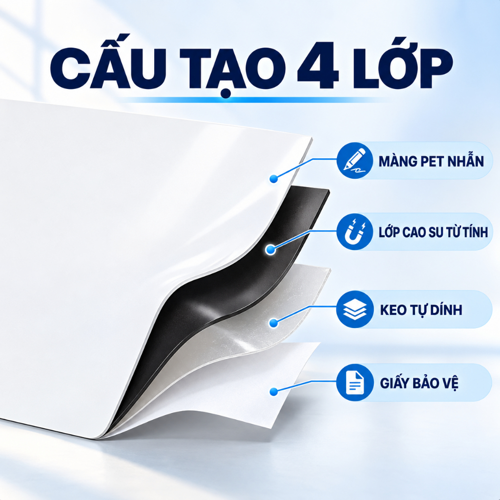 Bảng Trắng Từ Tính Tự Dính Tường JOYRIDER, Hút Nam Châm, Viết Xóa Dễ Dàng, Cuộn Gọn, Nhiều Kích Thước 60*90cm 45*90cm | BigBuy360 - bigbuy360.vn