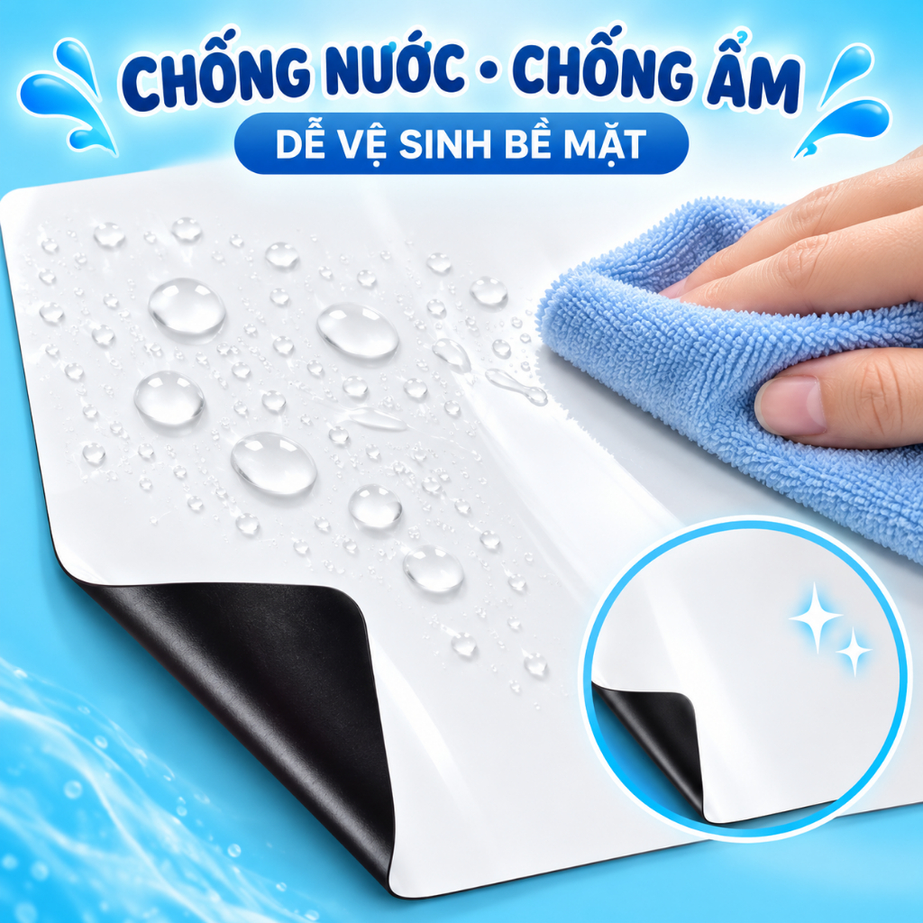Bảng Trắng Từ Tính Tự Dính Tường JOYRIDER, Hút Nam Châm, Viết Xóa Dễ Dàng, Cuộn Gọn, Nhiều Kích Thước 60*90cm 45*90cm | BigBuy360 - bigbuy360.vn