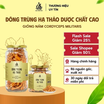 Nấm Đông Trùng Hạ Thảo Sợi Thượng Hạng Nam Tiến Phát Hỗ Trợ Phòng Ngừa Bệnh Huyết Áp, Tim Mạch 50g