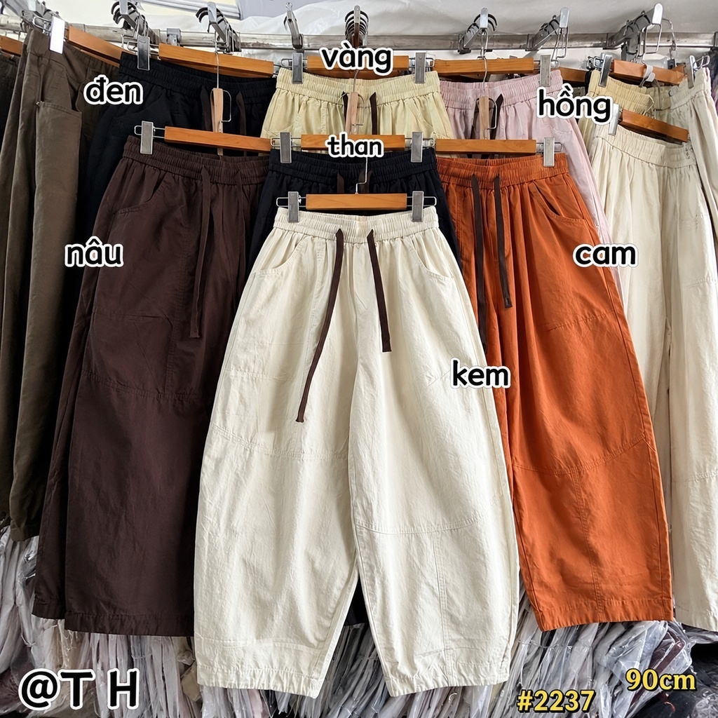 [HÀNG MỚI] Quần Baggy Dáng Thụng Chất Vải Kaki Nhật Hottrend Mềm Mại và Tôn Dáng (#789)