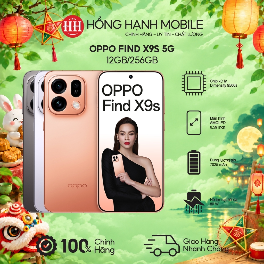 Điện Thoại Oppo Find X9s 5G 12GB/256GB - Hàng Chính Hãng