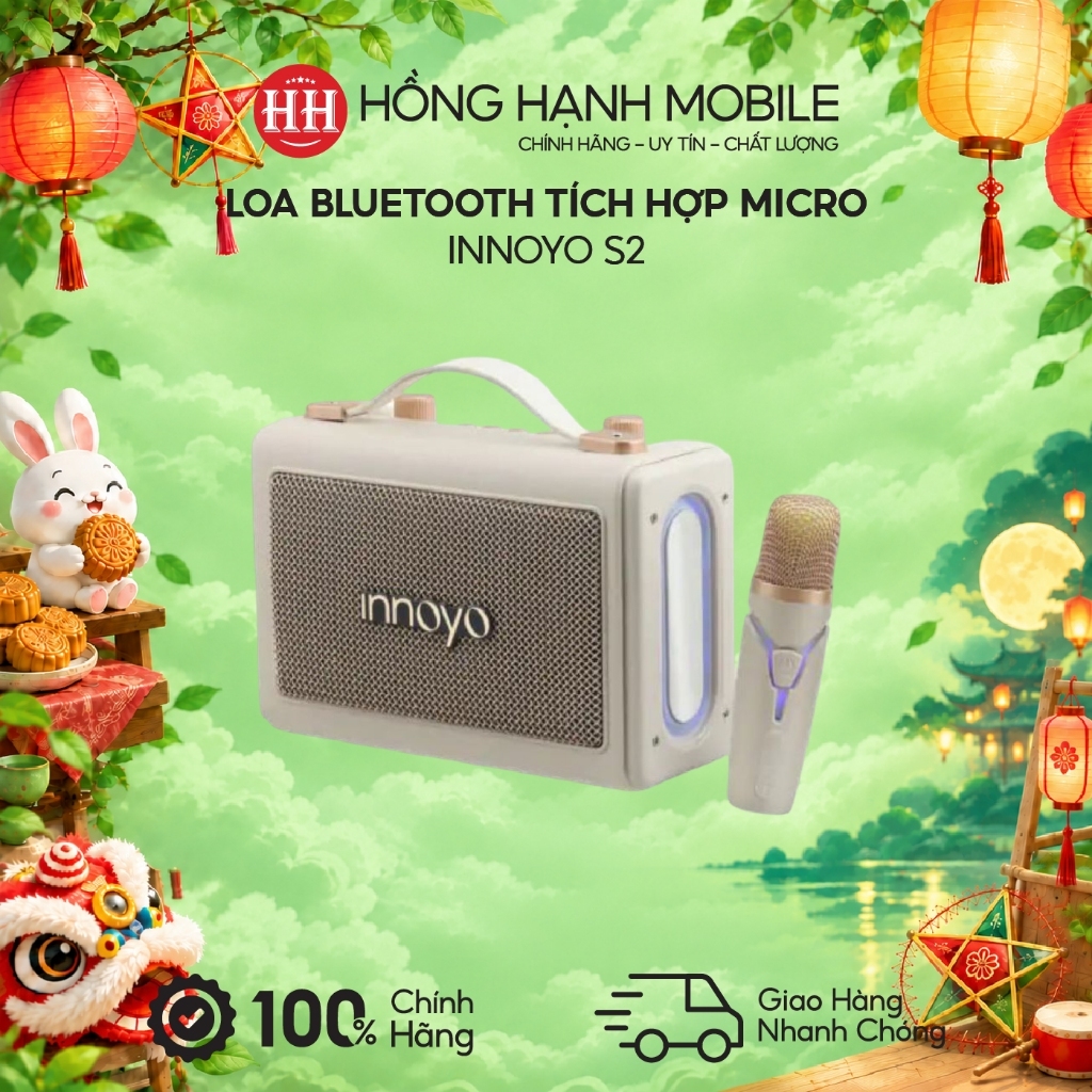 Loa Bluetooth Tích Hợp Micro Innoyo S2 - Hàng Chính Hãng
