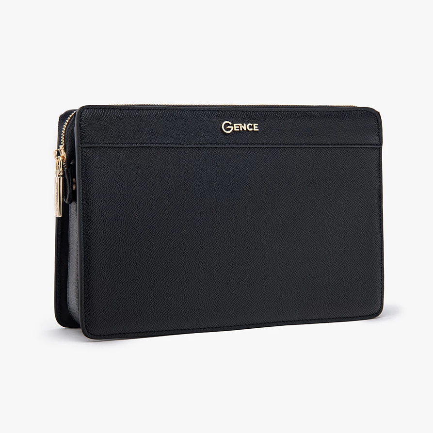 Ví cầm tay nam, Clutch da bò cao cấp Gence HT11