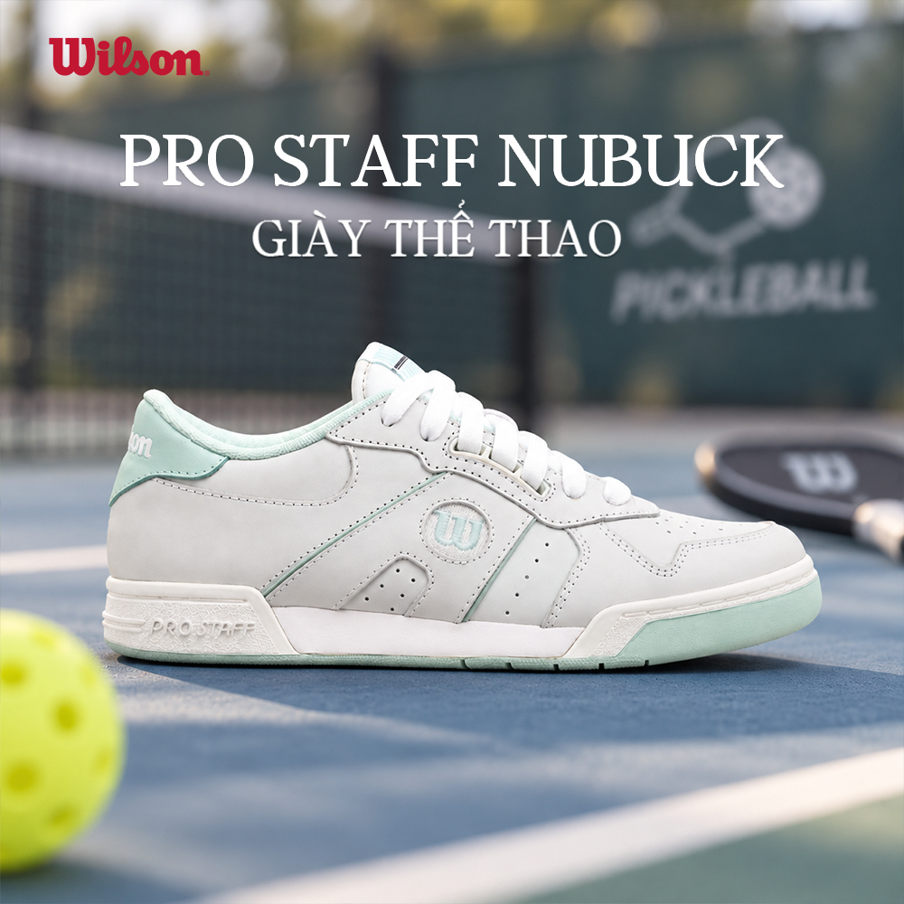 Wilson Pro Staff Nubuck Women's Shoes Giày Tennis Nữ WRS337000U