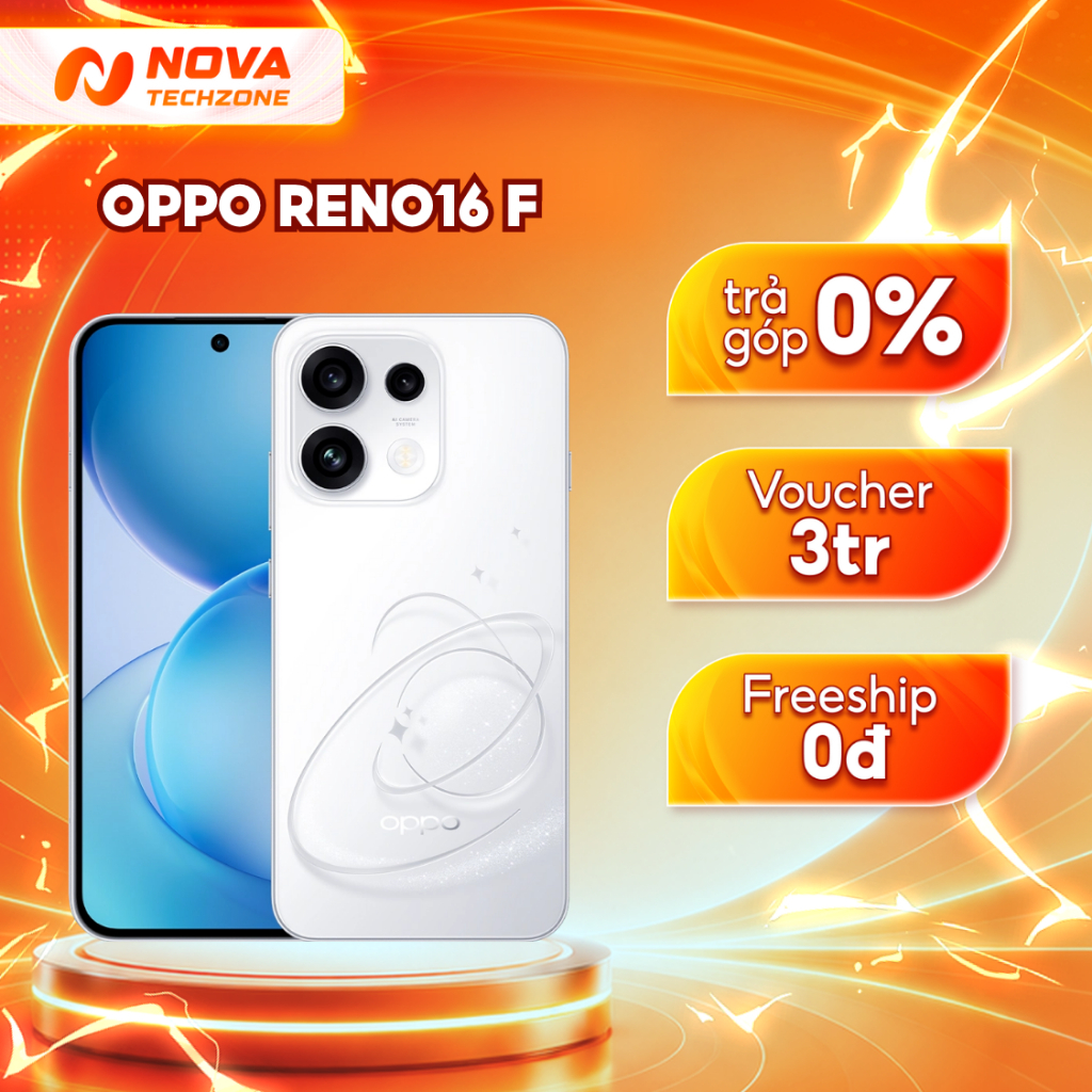 Điện Thoại Oppo Reno16 F (8GB/256GB) - Hàng Chính Hãng