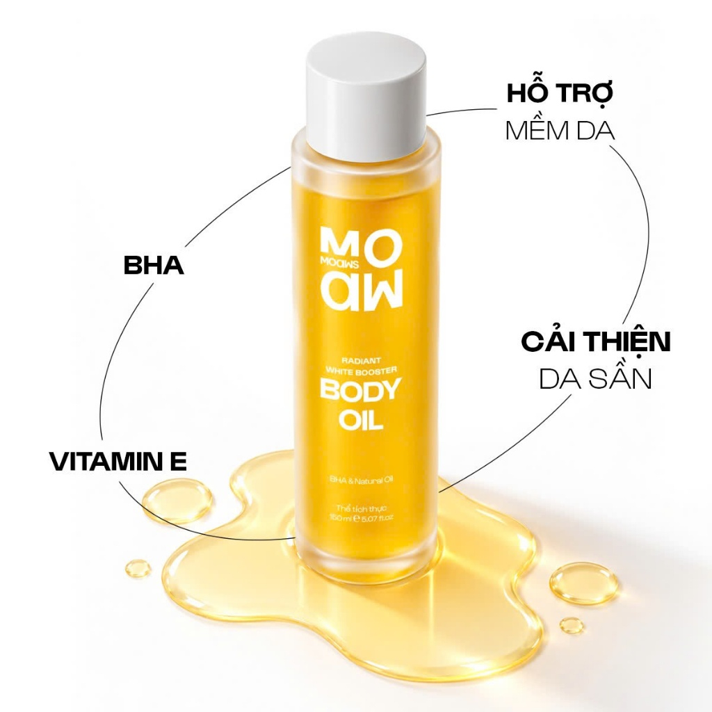 [MUA 1 TẶNG 1 FULL] Dầu Dưỡng Giảm Thâm MOAW MOAWS - Mềm Da, Giảm Chai Sần Với BHA & Dầu Tự Nhiên | BigBuy360 - bigbuy360.vn