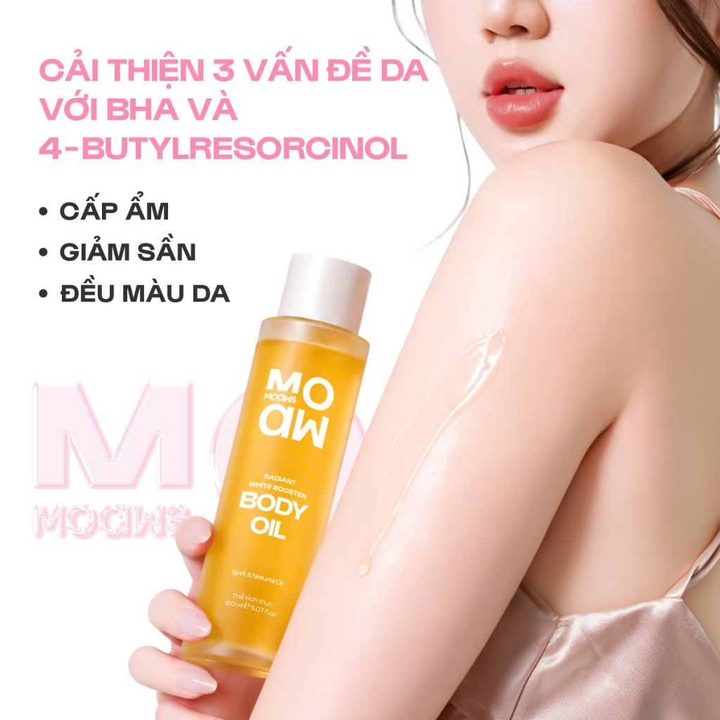 [MUA 1 TẶNG 1 FULL] Dầu Dưỡng Giảm Thâm MOAW MOAWS - Mềm Da, Giảm Chai Sần Với BHA & Dầu Tự Nhiên | BigBuy360 - bigbuy360.vn
