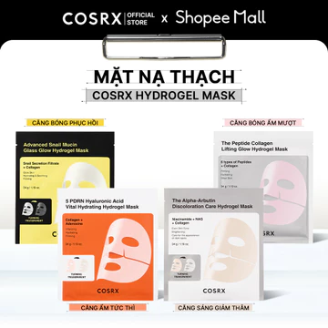 1 miếng - Mặt nạ thạch COSRX HYDROGEL MASK 34g