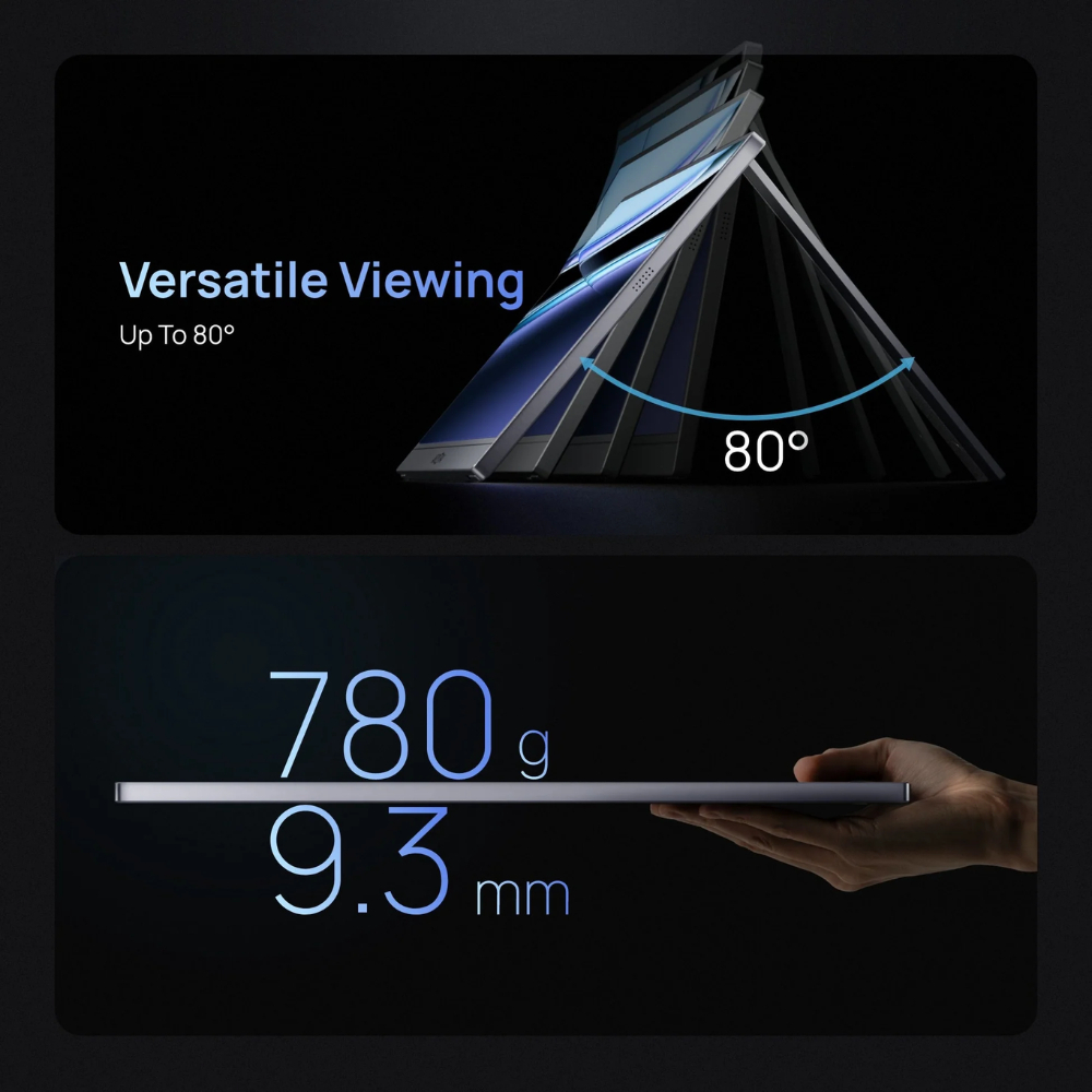 Màn hình di động ARZOPA Z3FC 16.1" IPS 180Hz 2.5K 107% sRGB HDR | Cho PC, Laptop, Mobile | BigBuy360 - bigbuy360.vn