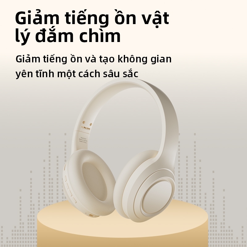 Tai nghe Bluetooth M10 khử ồn không dây âm thanh nổi để thể thao, chơi game nghe nhạc đàm thoại | BigBuy360 - bigbuy360.vn