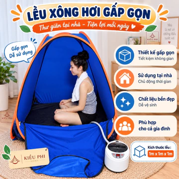Lều xông hơi gấp gọn lều xông tại nhà tiện lợi lều xông hơi tự bung giúp giảm mệt mỏimàu ngẫu nhiên)