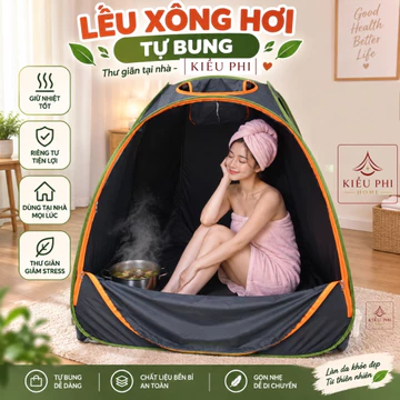 Lều xông hơi giá rẻ tại nhà ( màu ngẫu nhiên)- lều xông hơi chui đầu giá rẻ tự bung sau sinh kho Kiều Phi