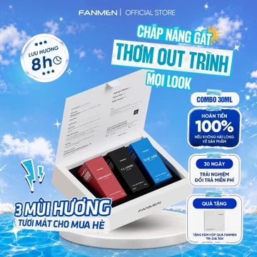 Nước hoa nam Fanmen hương nước hoa Trung Đông quyến rũ lưu hương toàn thân nước hoa nam hương bí ẩn bản lĩnh 30ml