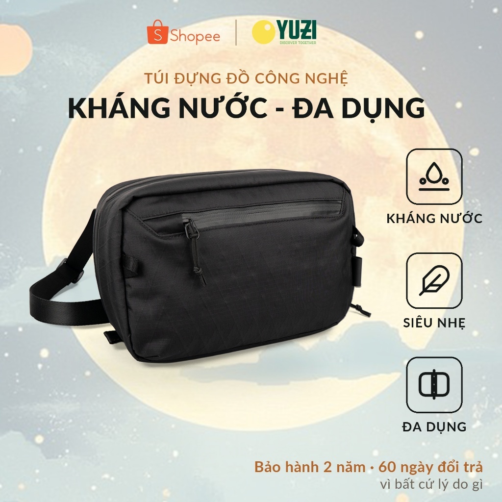 Túi đựng đồ Công Nghệ YUZI OMNITECH 3.5L - Vải YUGRID™ Ripstop Cao Cấp, Kháng nước, Nhiều ngăn | BigBuy360 - bigbuy360.vn
