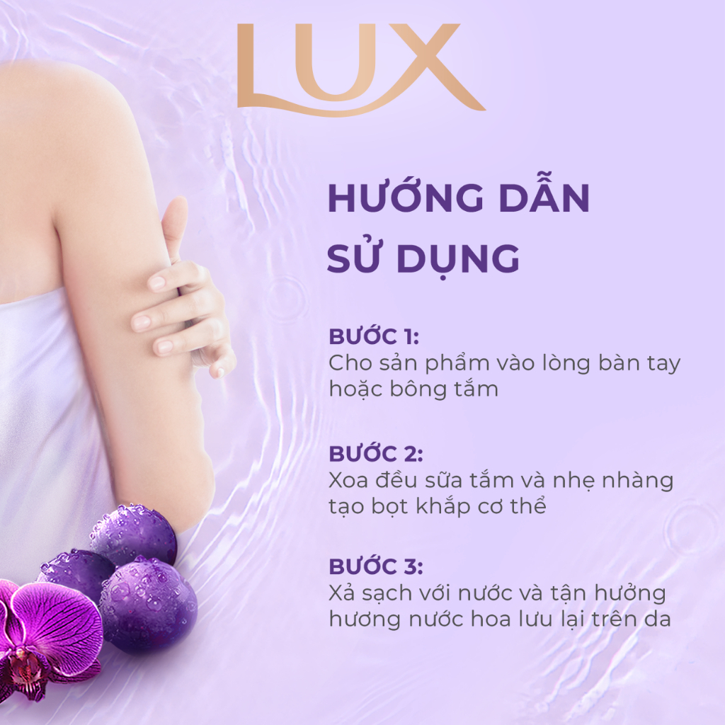 LUX Sparkling Sữa Tắm Bọt Hương Nước Hoa Tươi Mát 700g | BigBuy360 - bigbuy360.vn