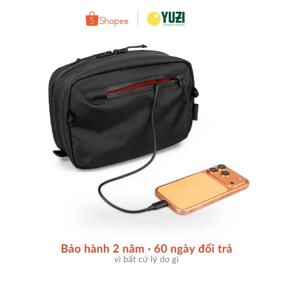 Túi đựng đồ Công Nghệ YUZI OMNITECH 3.5L - Vải YUGRID™ Ripstop Cao Cấp, Kháng nước, Nhiều ngăn | BigBuy360 - bigbuy360.vn
