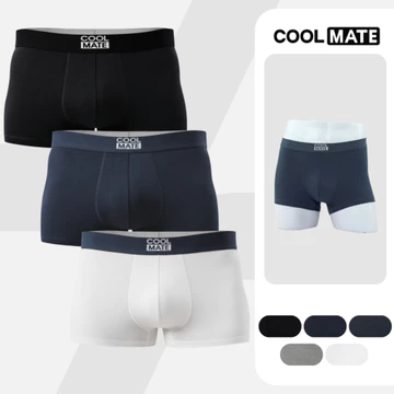 Coolmate Men's Combo Soft Underwear Trunk Bamboo