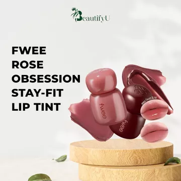 Son Tint FWEE Rose Obsession Stay Fit Lip Tint (24 màu) Bảng màu hoa hồng cấp nước khóa màu tốt
