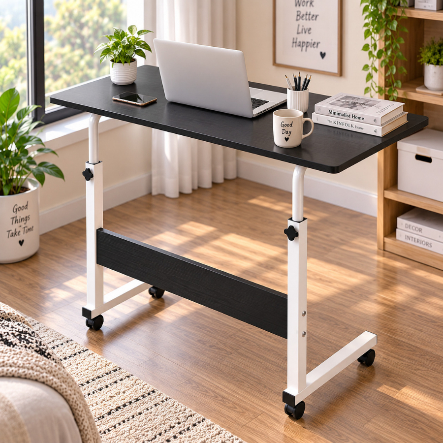 Bàn thông minh ,bàn nâng hạ chiều cao R0108 , có bộ bánh xe di chuyển tiện lợi - NỘI THẤT GIÁ XƯỞNG