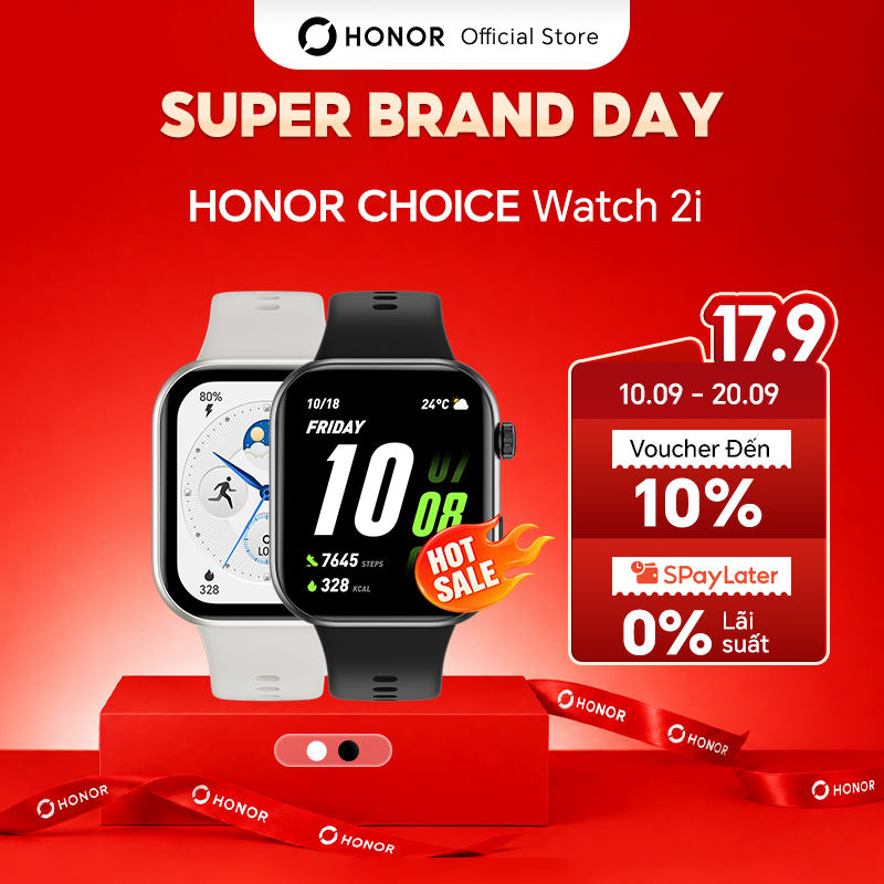 Đồng Hồ Thông Minh HONOR Choice Watch 2i | Màn hình  1.85 " AMOLED, Pin 14 ngày