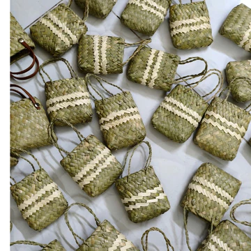 Women's Cute Woven Straw Bag – Mini