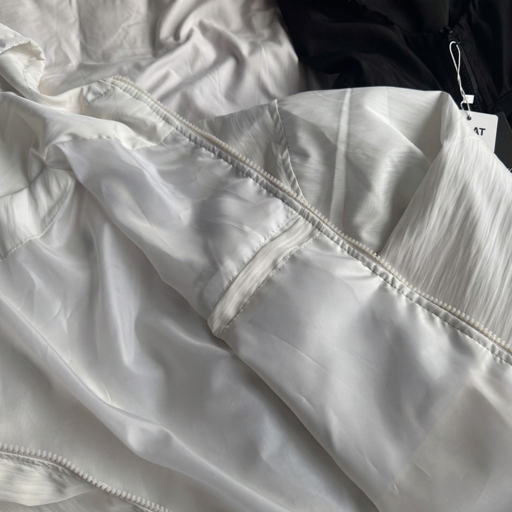 Áo khoác gió có mũ áo khoác gió nam nữ chất liệu gió nhăn form rộng-HOODED WINDBREAKED | BigBuy360 - bigbuy360.vn
