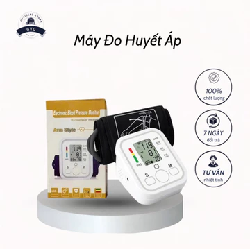 Máy Đo Huyết Áp Điện Tử Có Giọng Nói Tiếng Việt, Thông Minh Kiểm Tra Sức Khỏe Tại Nhà