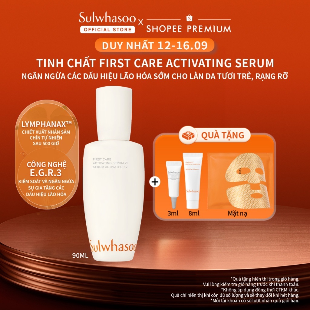 Tinh chất chống lão hoá từ gốc Sulwhasoo First Care Activating Serum 90ML