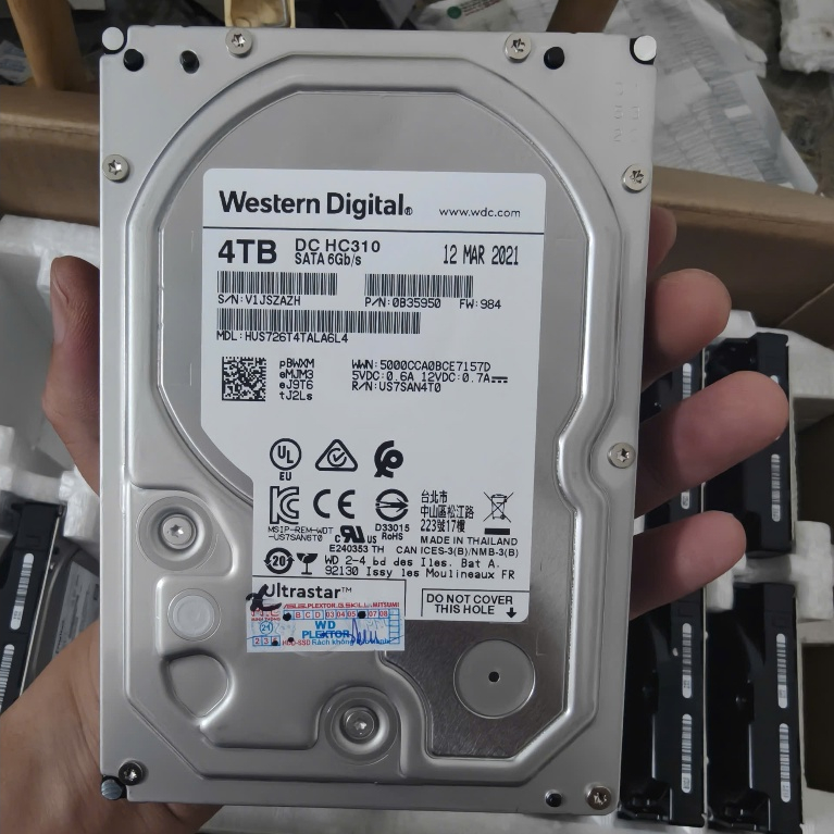 [NEW 100%,SIÊU RẺ] HDD ổ cứng WD ultrastar 4TB | BigBuy360 - bigbuy360.vn