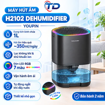 Máy Hút Ẩm Không Khí H2102 DEHUMIDIFIER Youpin – Máy Hút Ẩm Mini Gia Đình