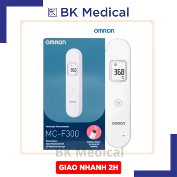 (hỏa tốc) Nhiệt kế điện tử đo trán Omron MC-F300 Bảo Hành Chính Hãng 2 Năm