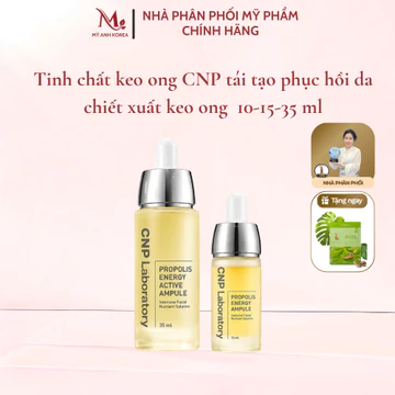 Tinh chất keo ong CNP tái tạo phục hồi da chiết xuất keo ong CNP Propolis Energy Active Ampule 10-15-35 ml