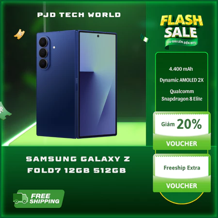 Samsung Galaxy Z Fold7 12GB 512GB (Cũ 98% | BH 7/2027) - PJD TechWorld