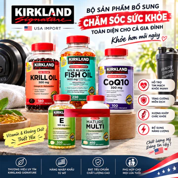 Viên uống hỗ trợ tim mạch CoQ10 300mg Kirkland 100 viên