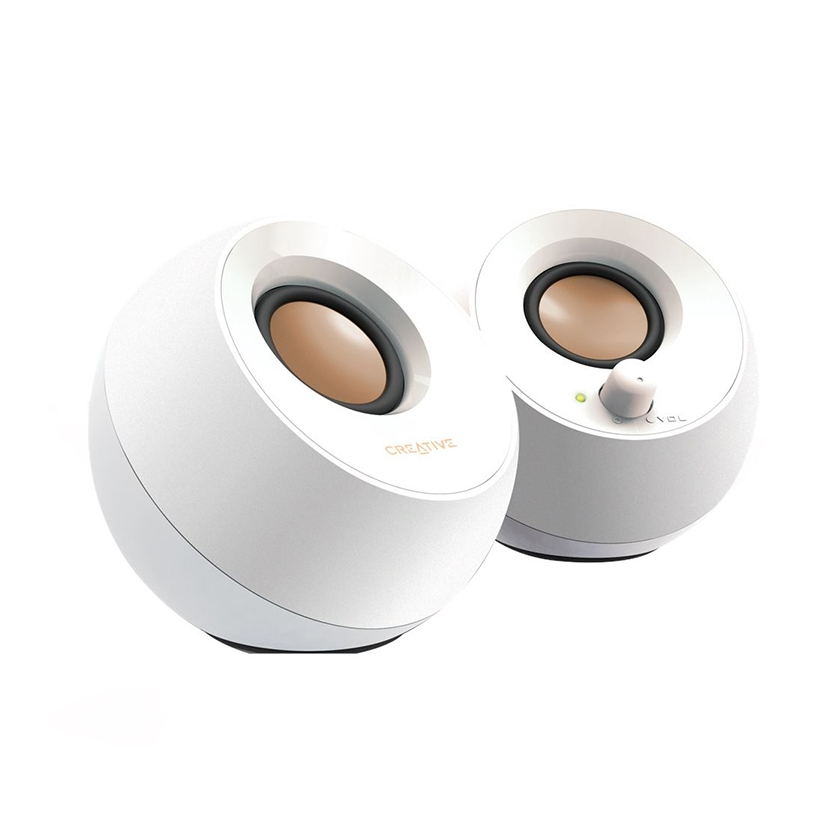 [CHÍNH HÃNG] Loa máy tính CREATIVE PEBBLE - Công suất 4.4W / AUX & USB / Jack 3.5mm - BẢO HÀNH 12 THÁNG | BigBuy360 - bigbuy360.vn